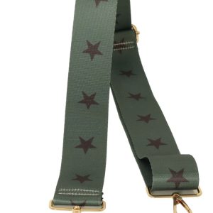 Bag Strap - Star Print - Green