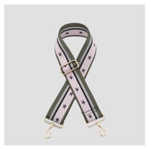Bag Strap - Stars n Stripes - Pink/Khaki
