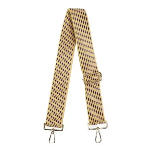 Bag Strap - Zigzag - Yellow n Pink