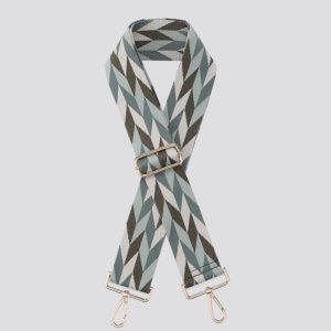 Bag Strap - Tri Print - Green