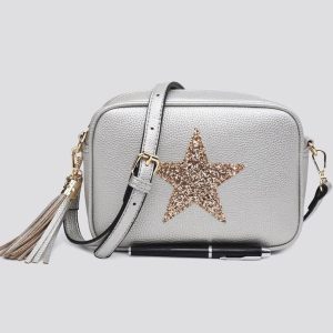 Camera Bag - Star -  Pewter